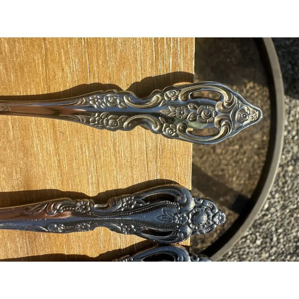 Oneida RENOIR Pembrooke Salad Forks 5 Stainless Silverware‎